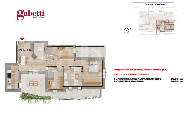 4-room flat in Via Le Pastine Snc, Sermoneta - Photo 1