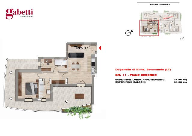 3-room flat in Via Le Pastine Snc, Sermoneta - Photo 1