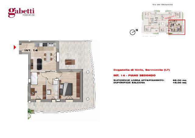 3-room flat in Via Le Pastine Snc, Sermoneta - Photo 1