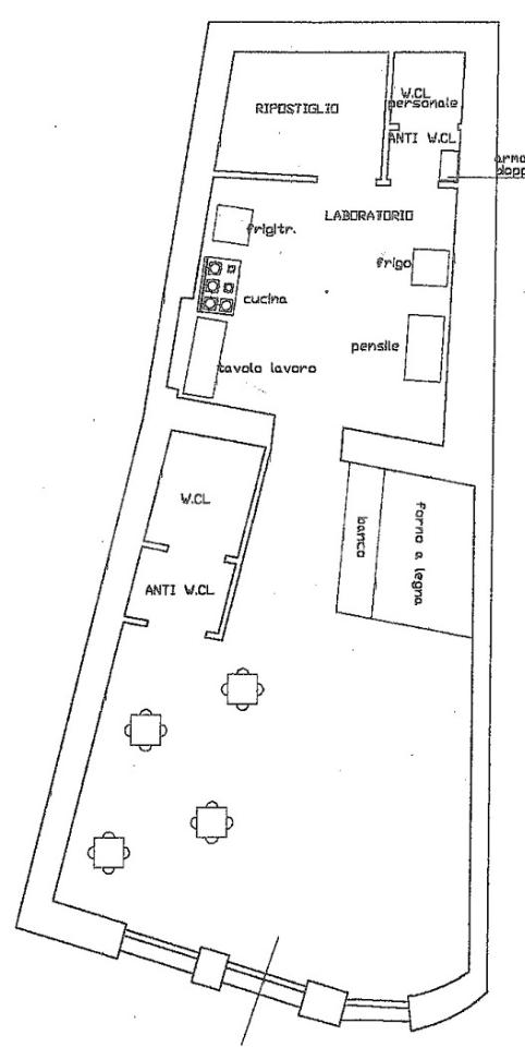 Negozio in Via Piazza Romana, Cori, {3} - Planimetria 1