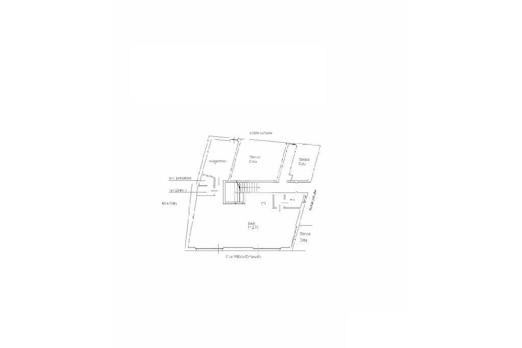 Negozio in Corso Vittorio Emanuele 55, Albiano D'Ivrea, {3} - Planimetria 1