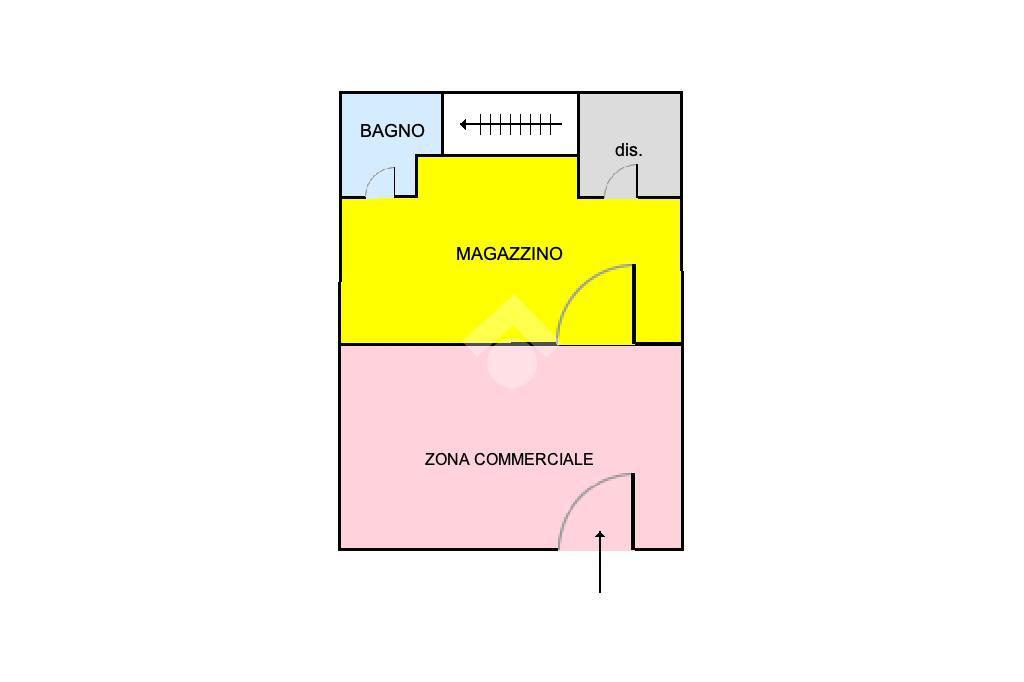 Negozio in Via del Gelso 21, Udine, {3} - Planimetria 1