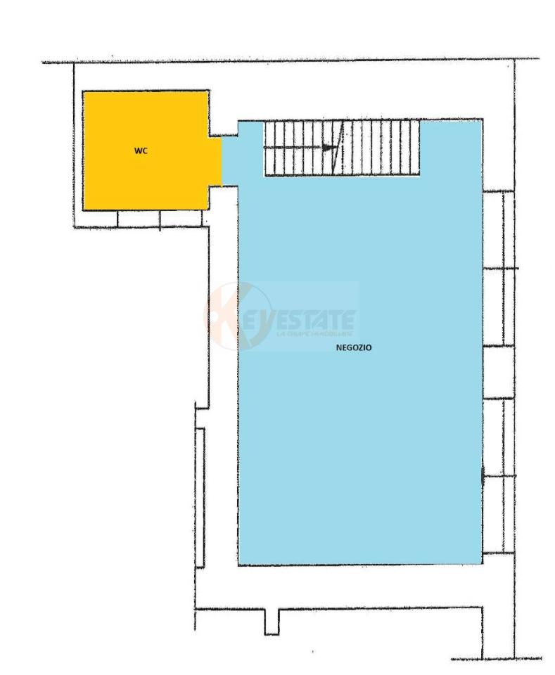 Esercizio commerciale in Via Principessa Maria 50, Sassari, {3} - Planimetria 1