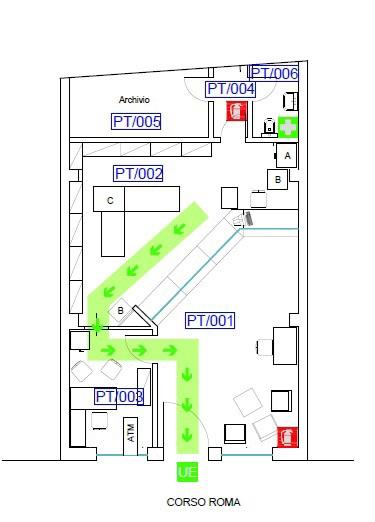 Negozio in Via Roma  88, Cerami, {3} - Planimetria 1