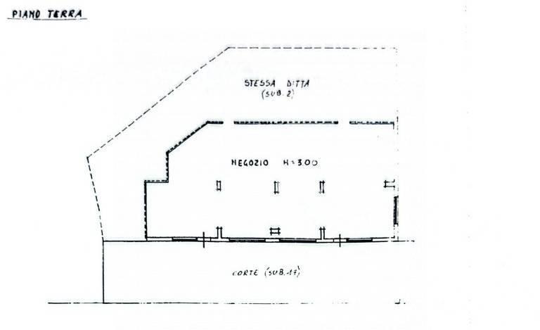 Negozio in Via San Rocco 55, Penne, {3} - Planimetria 1