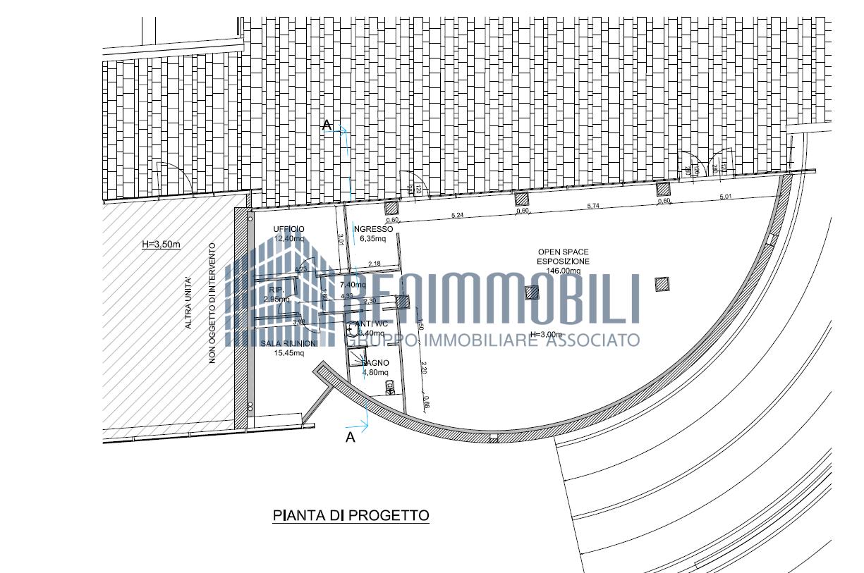 Negozio in Via Flero 22, Brescia, {3} - Planimetria 1