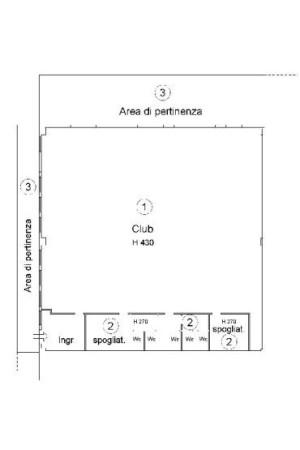 Capannone in Via Antonio Meucci, Pregnana Milanese, {3} - Planimetria 1
