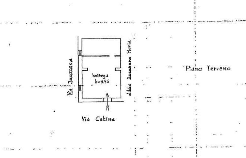 Negozio in Via Cetina 14, Monte Argentario, {3} - Planimetria 1