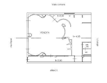 Negozio in Via Atzori , Nocera Inferiore, {3} - Foto 1