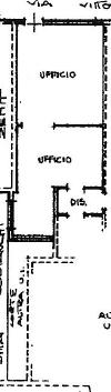 Ufficio in Bottrighe Via Vittorio Veneto, Adria, {3} - Planimetria 1