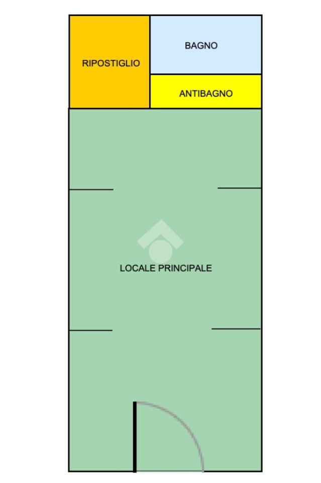 Magazzino in Via San Bernardo 7, Pisa, {3} - Planimetria 1
