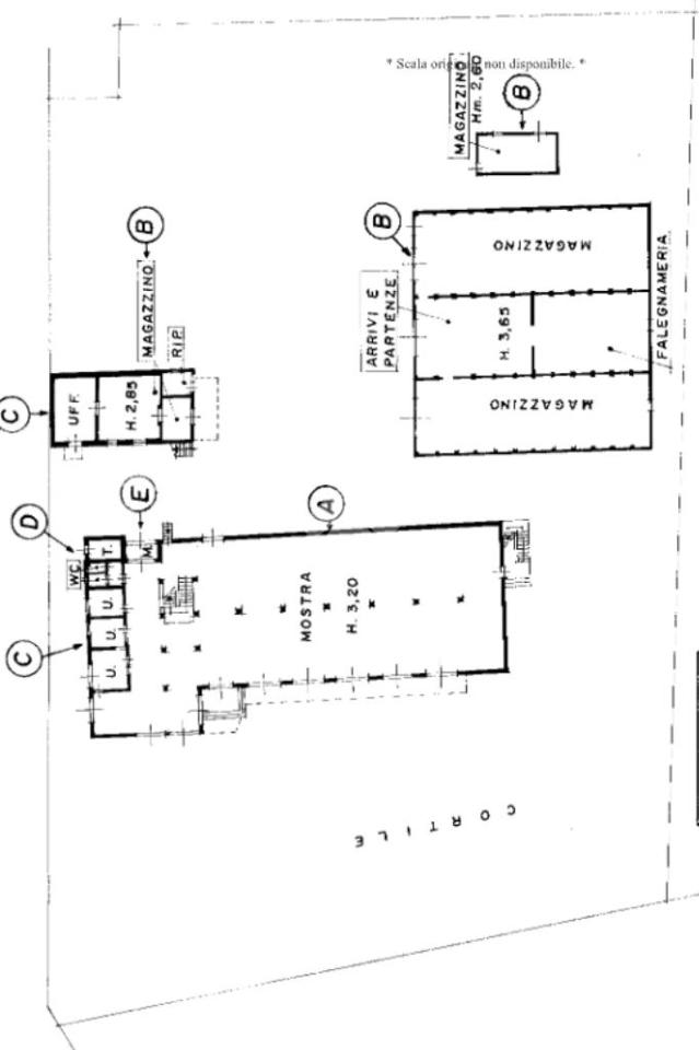 Palazzina commerciale in Via Sp9 181, San Giuliano Terme, {3} - Planimetria 1