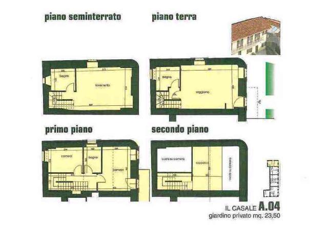 Villa a schiera in Via Giovanni Gino 20, Sangano - Foto 1