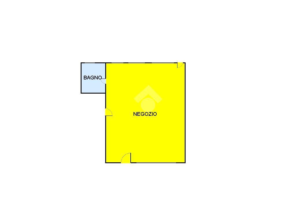 Negozio in Via Statale 27, Santa Vittoria D'Alba, {3} - Planimetria 1