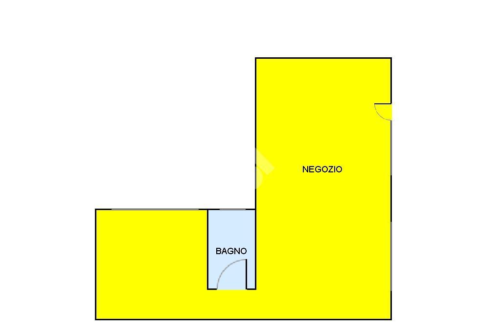 Negozio in Via Mendicità Istruita 15, Bra, {3} - Planimetria 1
