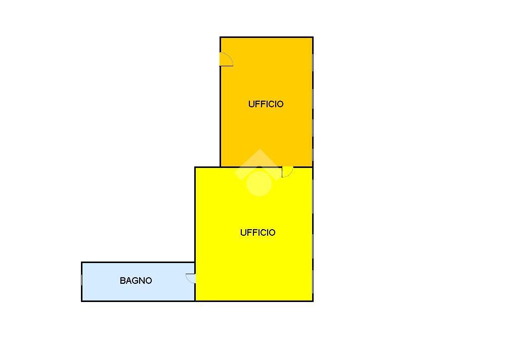 Ufficio in Via Don Luigi Orione 76, Bra, {3} - Planimetria 1