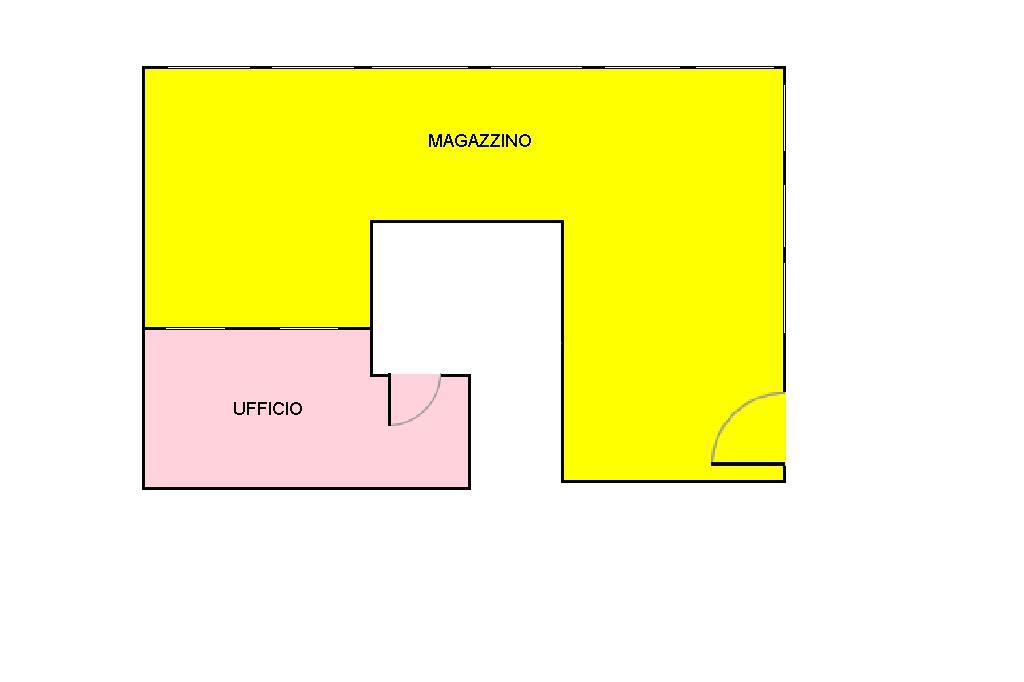 Magazzino in Via Crimea 20, Bra, {3} - Planimetria 1