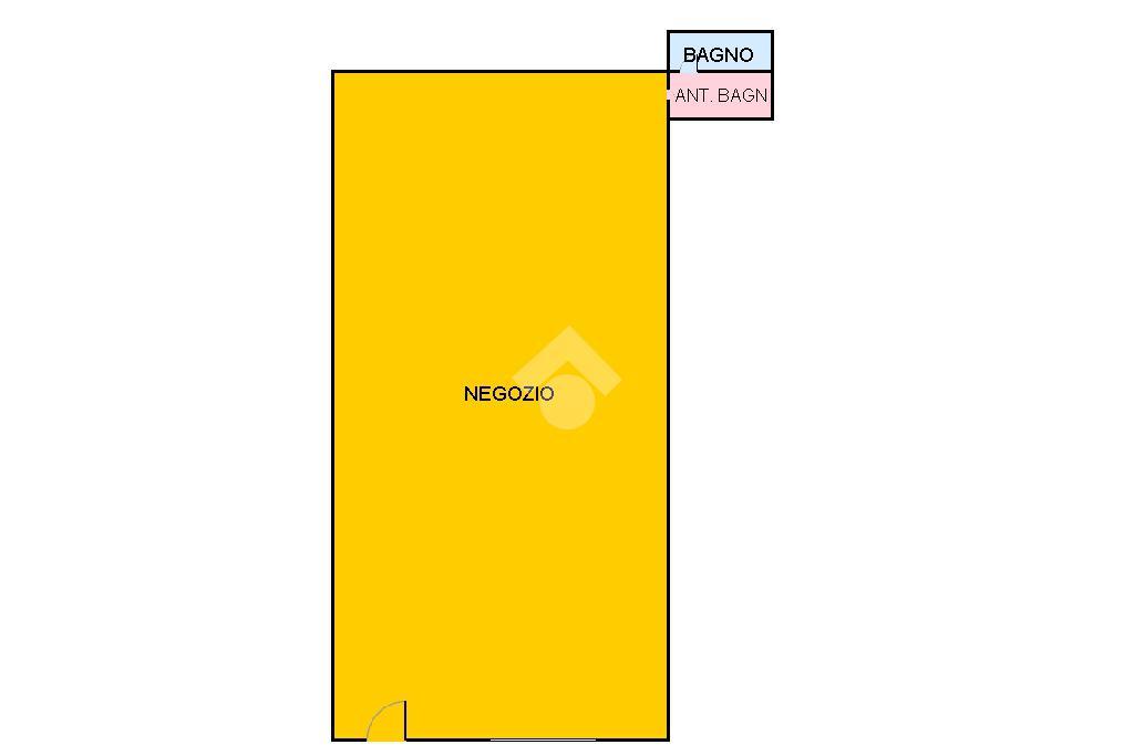 Negozio in Piazza Trento E Trieste 9, Canale, {3} - Planimetria 1