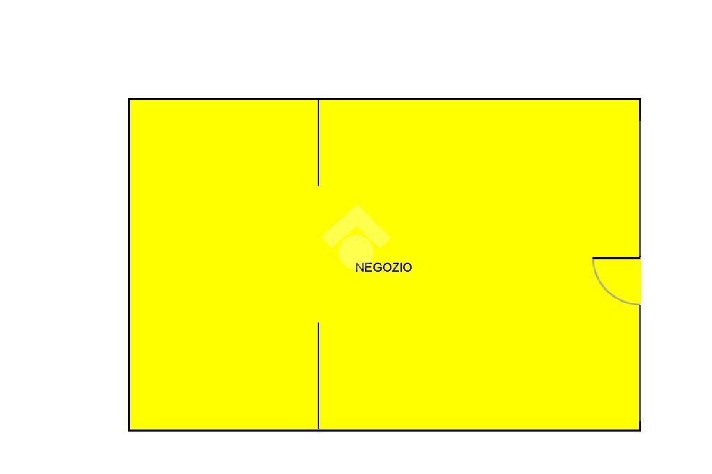 Negozio in Via Vittorio Emanuele II 230, Bra, {3} - Planimetria 1