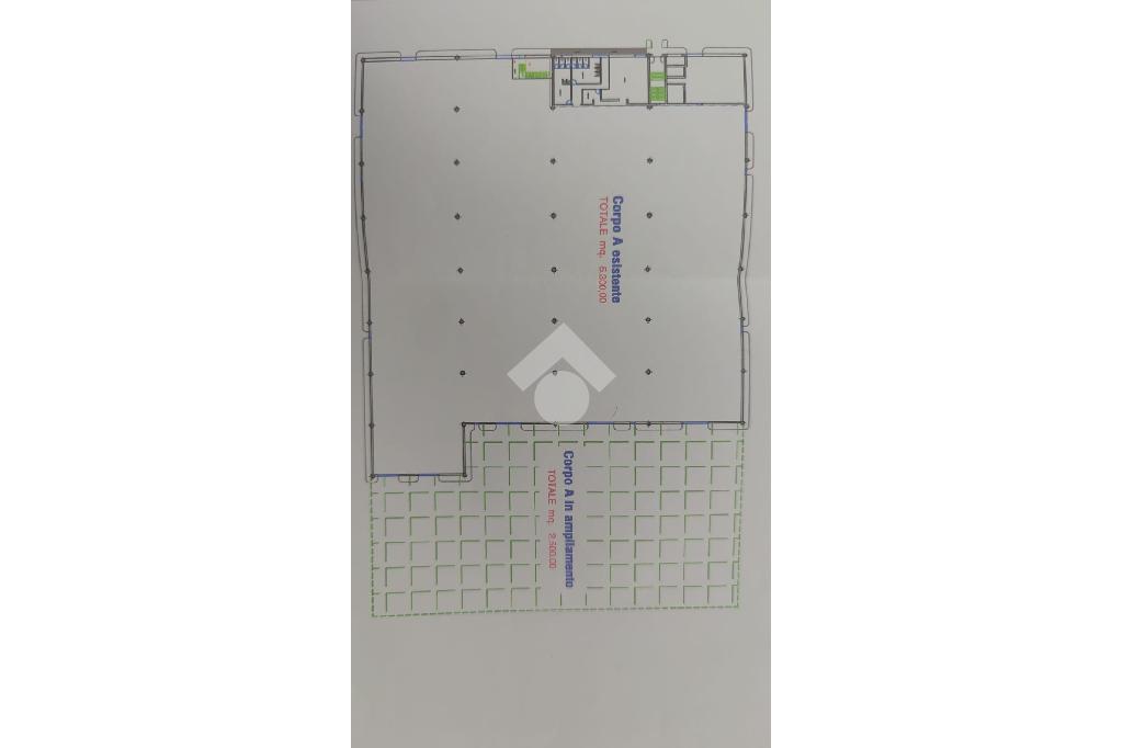 Capannone in Via Roma 351, Frattamaggiore, {3} - Planimetria 1