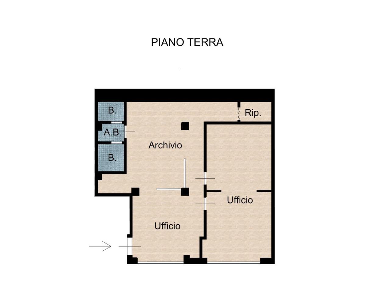 Ufficio in , Sanluri, {3} - Planimetria 1