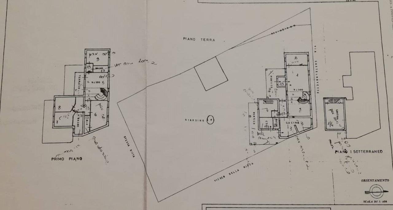 Villa in vendita, Via Fratelli Bandiera 10, Mortara - Planimetria 1