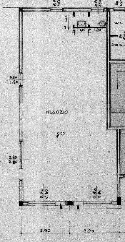 Negozio in Via Lavino, Monte San Pietro, {3} - Planimetria 1