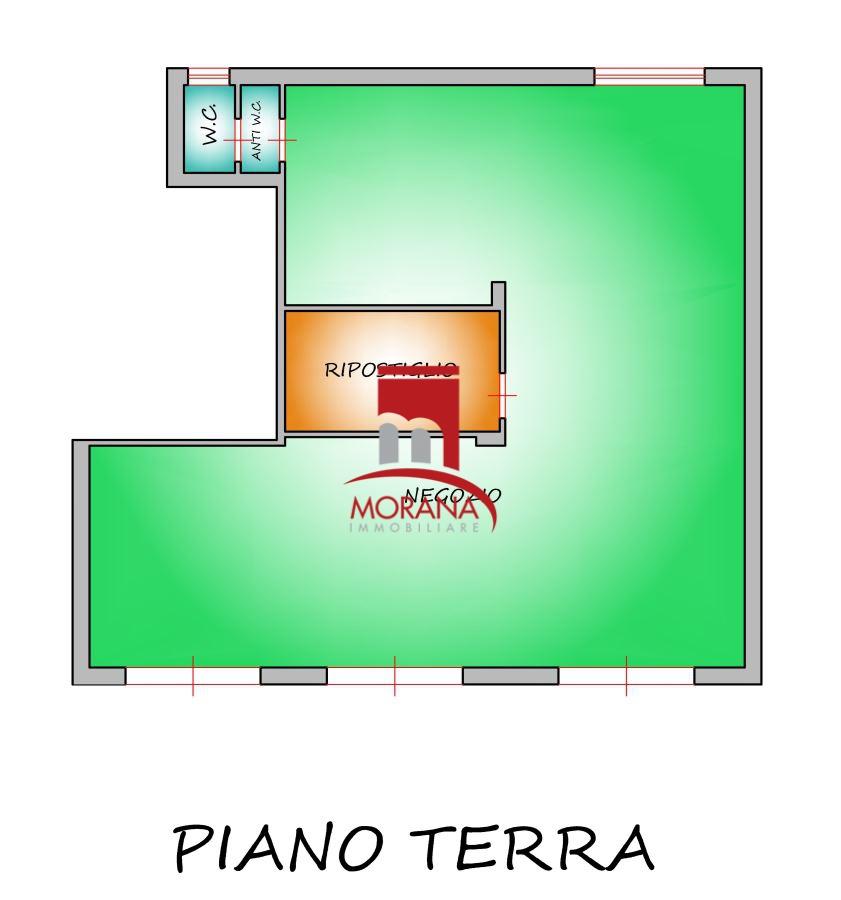 Negozio in Via Archi 33, Trapani, {3} - Planimetria 1