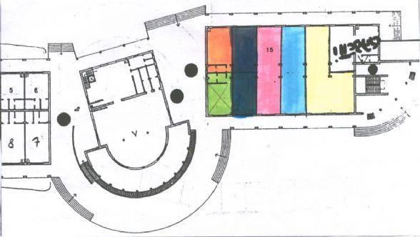 Negozio in Viale Marina  degli Estensi 2, Comacchio, {3} - Planimetria 1