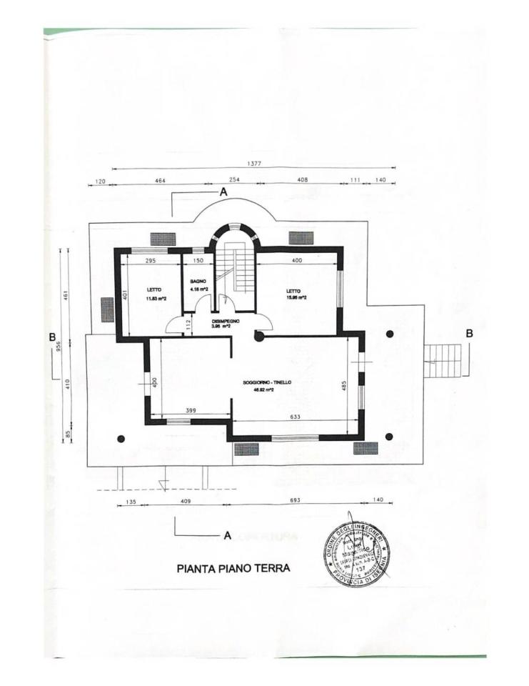 Villa in vendita, Contrada Le Piane 21, Isernia - Planimetria 1