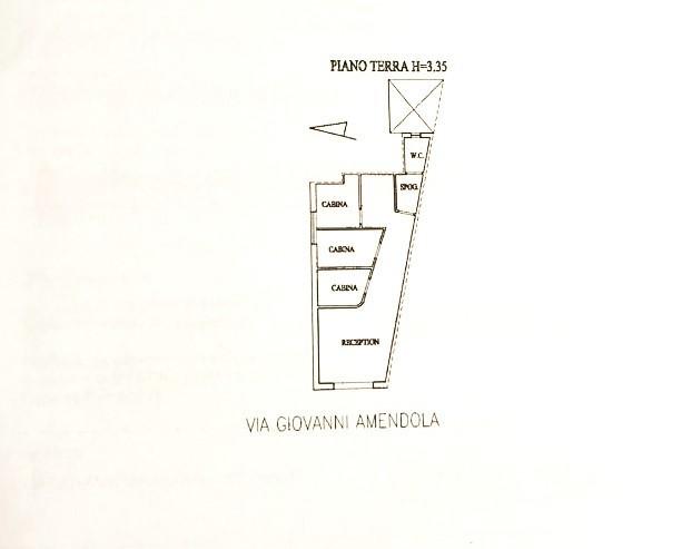 Laboratorio in Via Giovanni  Amendola, Copertino, {3} - Planimetria 1