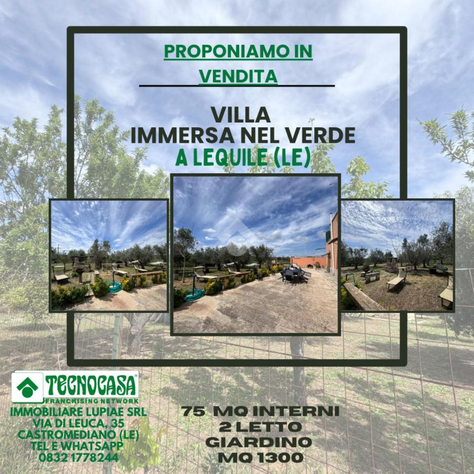 Villa in vendita a Lequile