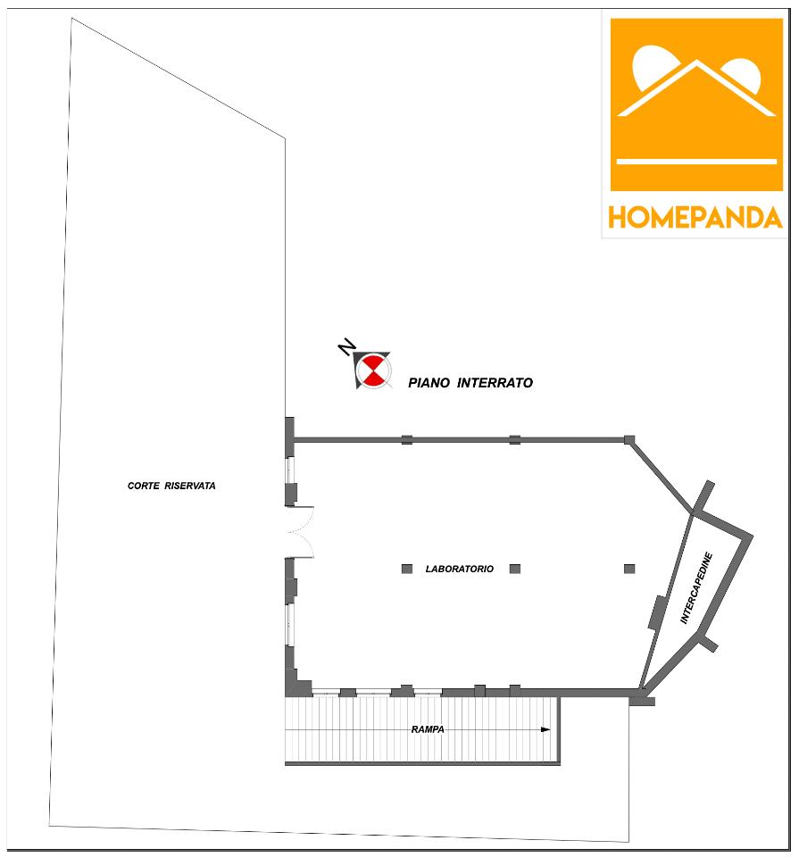 Laboratorio in Via Errico Giachino 16, Torino, {3} - Planimetria 1