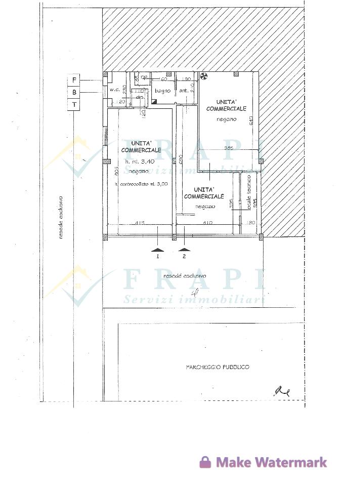 Locale commerciale in , Agliana, {3} - Planimetria 1