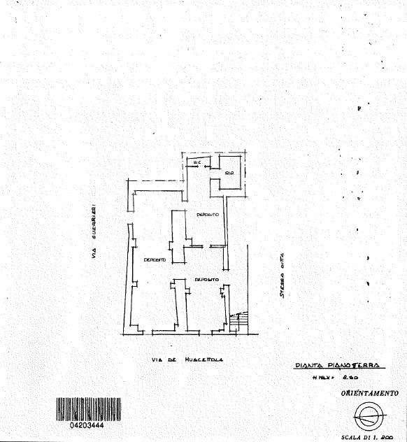 Negozio in Via Guerrieri 22, Brindisi, {3} - Planimetria 1