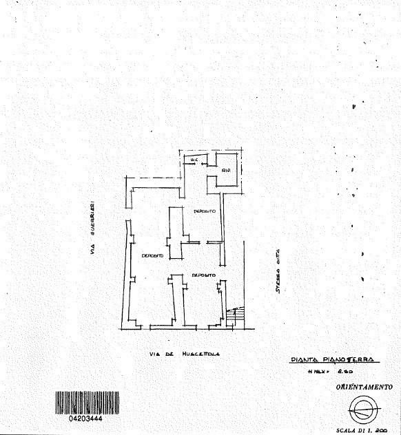 Negozio in Via Guerrieri 22, Brindisi, {3} - Planimetria 1