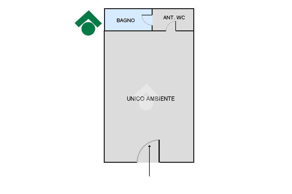 Negozio in Via Briuccia 13, Palermo, {3} - Planimetria 1