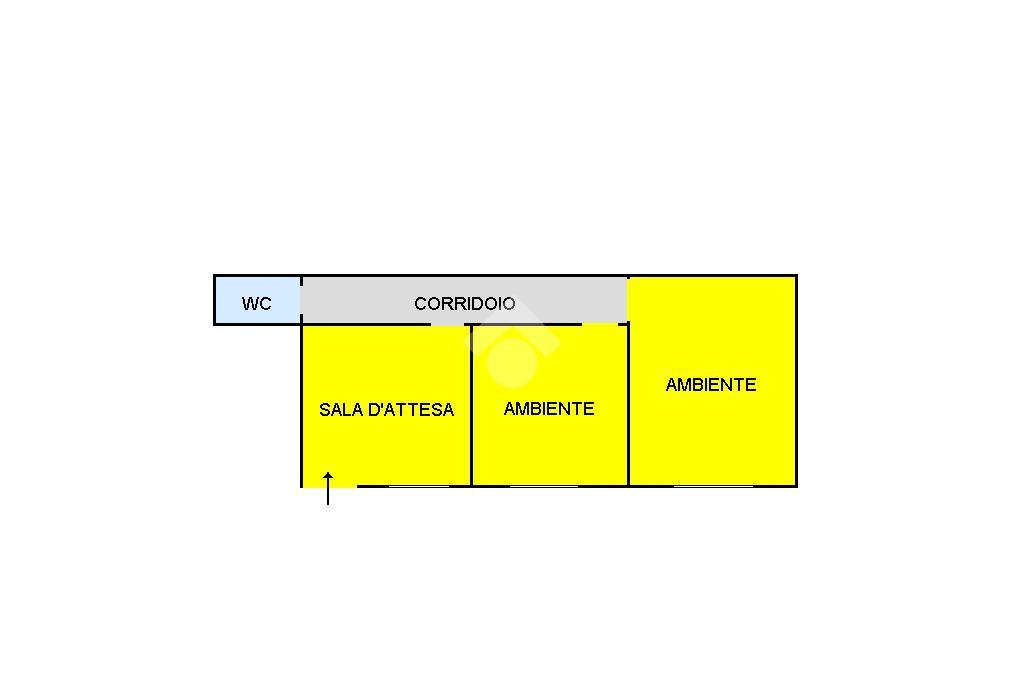Ufficio in Via Ruggero Marturano 30, Palermo, {3} - Planimetria 1