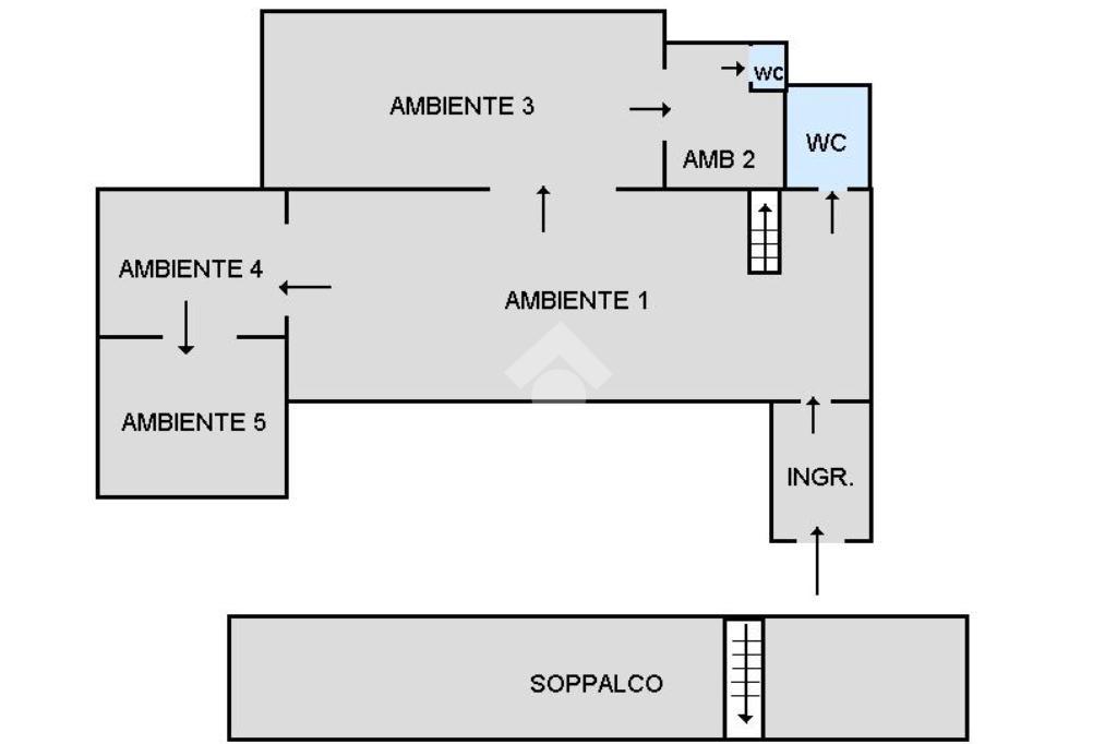 Magazzino in Viale delle Magnolie 39, Palermo, {3} - Planimetria 1