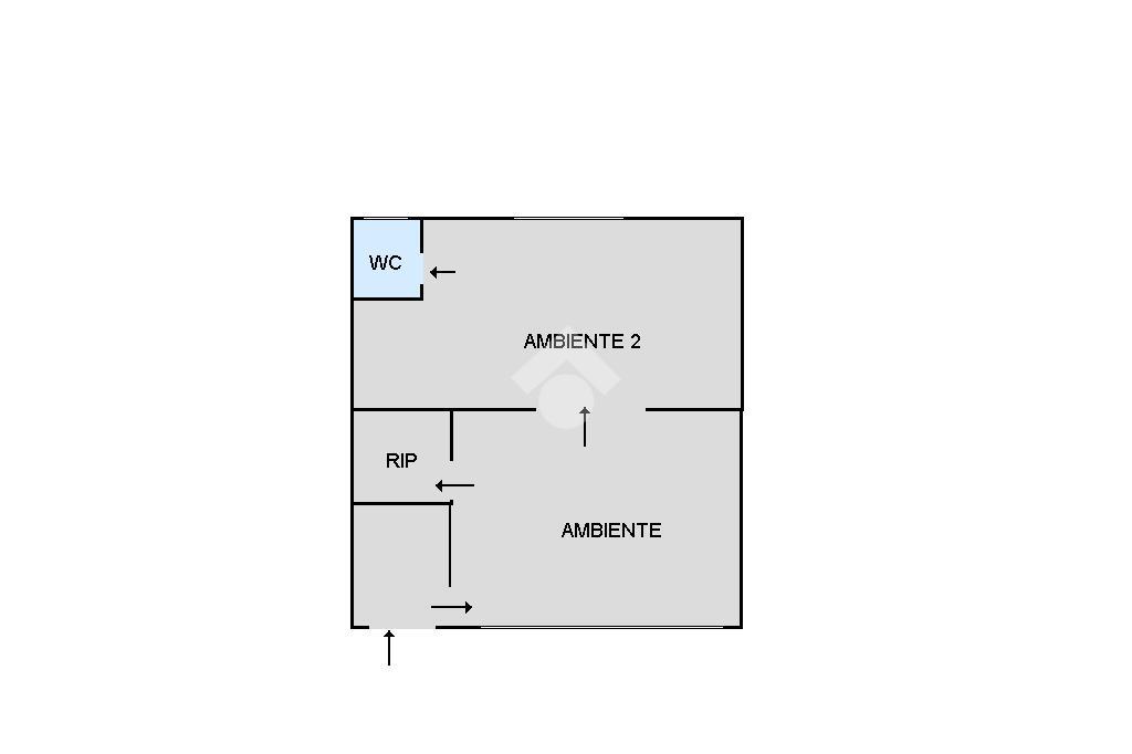 Ufficio in Via Sardegna 76, Palermo, {3} - Planimetria 1