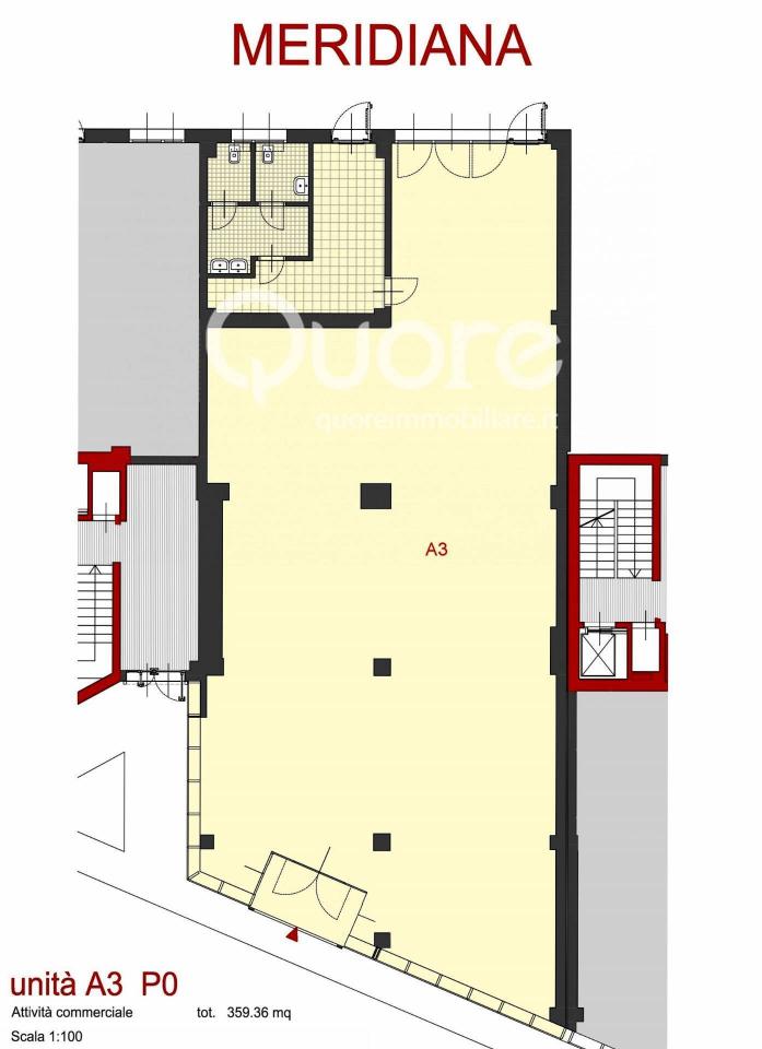Negozio in Via Tavagnacco, Udine, {3} - Planimetria 1