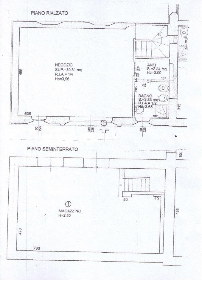 Ufficio in Via Giorgio Regnoli, Forli', {3} - Planimetria 1