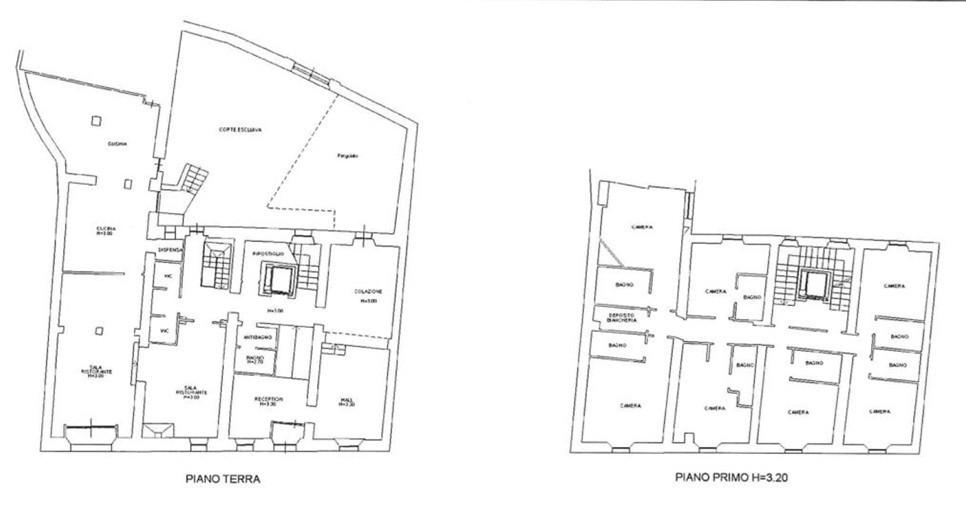 Hotel in Sant'Angelo in Vado Mancini 6, Sant'Angelo In Vado, {3} - Planimetria 1