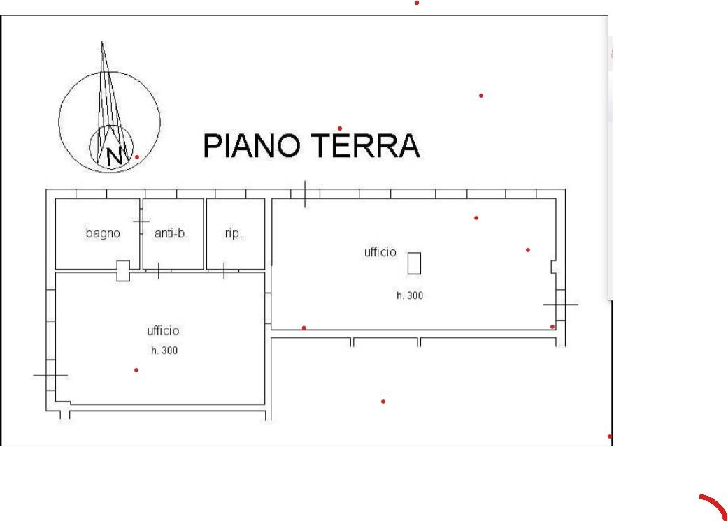 Negozio in Via Turati 4, Pontedera, {3} - Planimetria 1