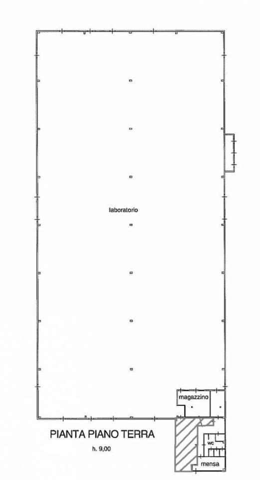 Capannone in Via Fiumicello 7, Sansepolcro, {3} - Planimetria 1
