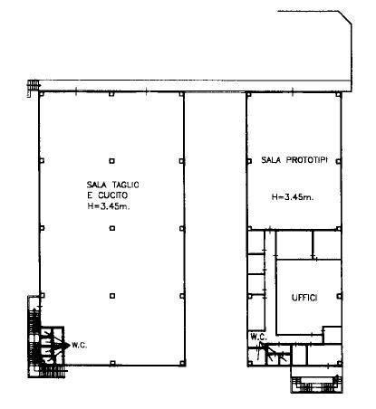 Capannone in Ex Strada Statale 581, Martina Franca, {3} - Planimetria 1