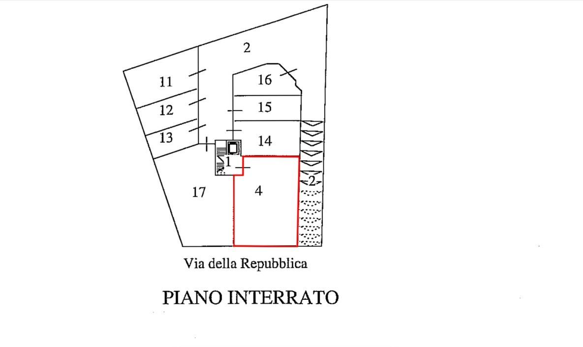 Negozio in Via della Repubblica 106/C, Grumo Appula, {3} - Planimetria 1