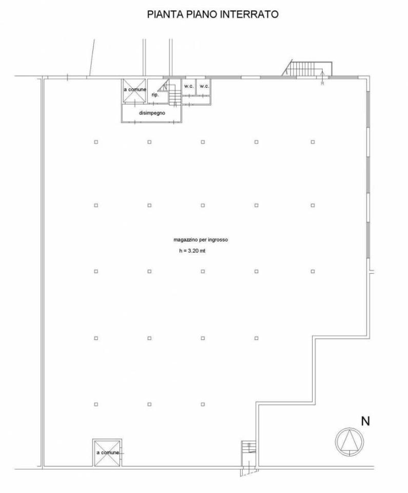 Magazzino in Via Edison 43, Arezzo, {3} - Planimetria 1