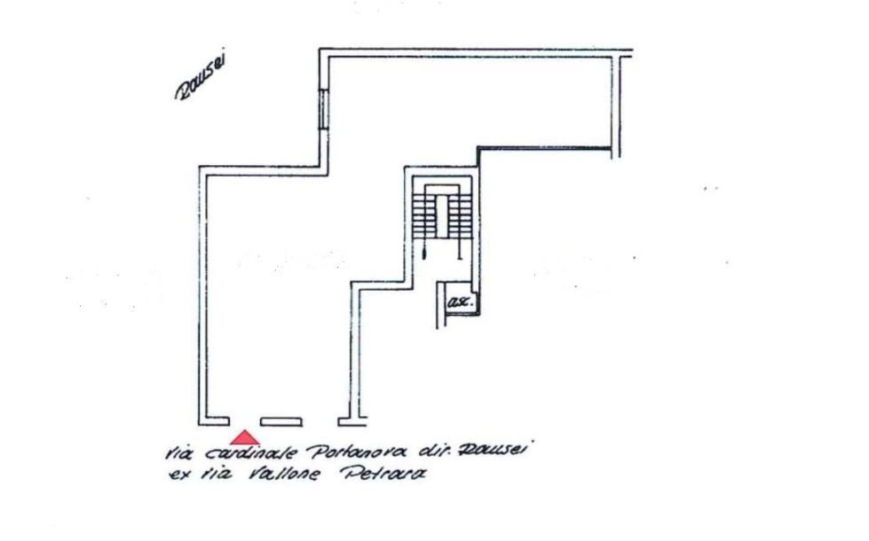 Palazzina commerciale in Via Cardinale Portanova Diramazione Rausei 20, Reggio Calabria, {3} - Planimetria 1