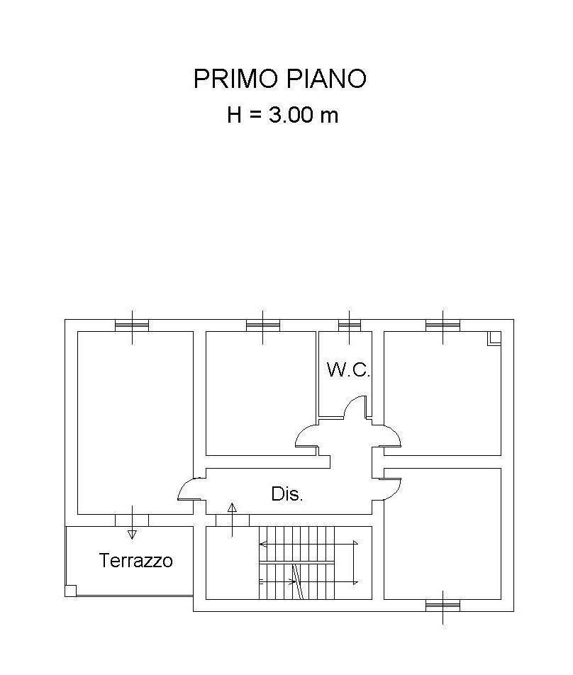 Ufficio in Via Taverna Sottana 48, Piane Crati, {3} - Planimetria 1